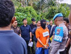 Rekonstruksi Pembunuhan Pegawai Imigrasi Tarempa: Pelaku Adi Syahputra Peragakan 21 Adegan Pengeksekusian