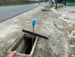 Rayap Besi Mulai Resahkan Warga Tanjunguban, Enam Penutup Parit Kena Gondol