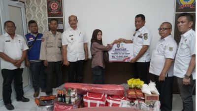 Pemkab Asahan Salurkan Santunan Rp15 Juta bagi Keluarga Korban Longsor Marjanji Aceh
