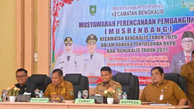 Buka Musrenbang 2027, Wabup Bagus Santoso Tekan Pentingnya Sinergi Membangun Bengkalis