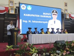 Hadiri Wisuda Ke-X STIE Cakrawala, Bupati Karimun Ing Iskandarsyah Tekankan Pentingnya SDM Unggul