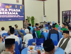 Perkuat Kerukunan Beragama, Organisasi serta Insan Pers Polres Gelar Buka Puasa Bersama