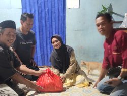 Aksi Nyata Insan Pers Natuna Kembali Bagikan Sembako ke Sejumlah Keluarga Kurang Mampu