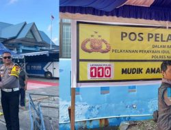 Satlantas Polres Natuna Kembali Berbagi Sembako Ke Sejumlah Buruh Dorong Becak