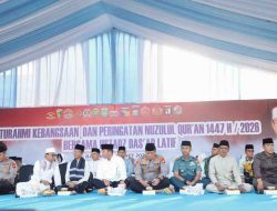 Ketua DPRD Batam Muhammad Kamaluddin dan Aweng Kurniawan Hadiri Silaturahmi Kebangsaan Nuzulul Qur’an di Polresta Barelang