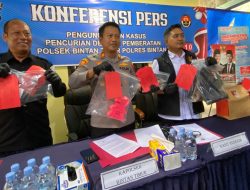 Polsek Bintan Timur Bongkar Pelaku Spesialis Pencurian Rumah Kosong Di Kijang