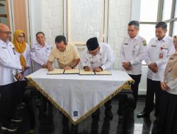 Tingkatkan Pelayanan Publik, Dua Aset Pemprov Kepri Di Serahkan Ke Pemko Tanjungpinang