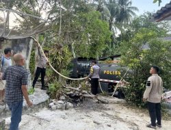 Warga Harapan Jaya Ucapkan Terimakasih Kepada Kapolres Natuna Salurkan Air Bersih