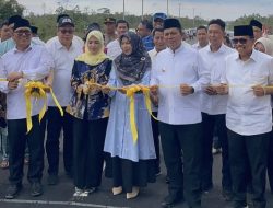 Akhirnya Jembatan Semala Sepajang 20 Meter Salah Satu Akses Perekonomian Diresmikan Gubenur Kepri
