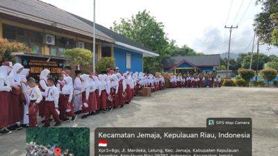 Nuansa Fitri 1447 H: SDN 004 Letung Gelar Halalbihalal dan Aksi Berbagi