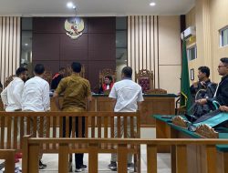Dua Eks Kasi Kantor UPP Kelas I Tanjunguban Divonis 2 Tahun Penjara, Langsung Terima Putusan Hakim