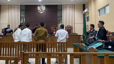 Dua Eks Kasi Kantor UPP Kelas I Tanjunguban Divonis 2 Tahun Penjara, Langsung Terima Putusan Hakim