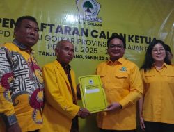 Ade Angga Daftar Ketua DPD Golkar Kepri