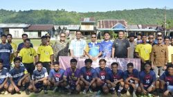 Buka Turnamen Sepak Bola Desa Mubur, Bupati Aneng Ajak Pemuda Junjung Tinggi Fair Play