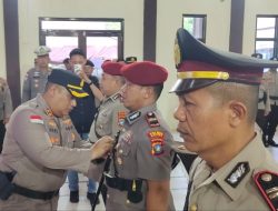 Kapolres Natuna Pimpin Sertijab Kasatreskrim dan Kasatbinmas Baru