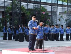 Pimpin Upacara Harkitnas 2026, Wabup Bagus Santoso Gaungkan Proteksi Anak di Dunia Digital