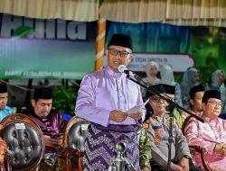 Wabup Bagus Santoso Lepas Pawai Takbir Idul Adha 1447 H di Lapangan Tugu Bengkalis