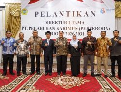 Bupati Iskandarsyah Lantik Dirut Baru PT Pelabuhan Karimun: Jangan Hanya Jadi Penonton Investasi