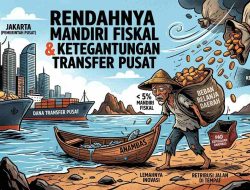 Rendahnya Kemandirian Fiskal dan Ketergantungan Transfer Pusat