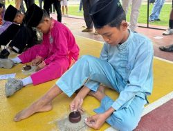 Turnamen Gasing Antar Pelajar, Turut Meriahkan ‎Semarak Hut Bhayangkara ke-80 Polres Natuna