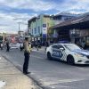 Satlantas Polres Natuna Laksanakan Kegiatan Pamturlalin Pawai Ta’aruf SMAN 2 Bungtim