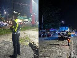 Satlantas Polres Natuna Laksanakan KRYD Guna Ciptakan Kamseltibcarlantas Kondusif