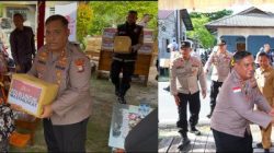 Tali Kasih Polres Natuna Kepada ‎Masyarakat kurang mampu di Kecamatan Bunguran Selatan
