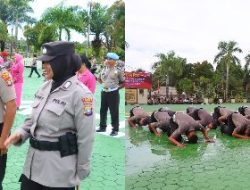 Sebanyak 42 Personel Polres Natuna Naik Pangkat setingkat lebih tinggi