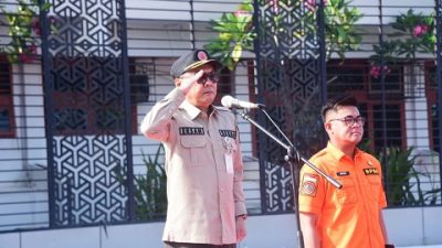 Bengkalis Tetapkan Status Siaga Darurat, Sekda Ersan Saputra Pimpin Apel Karhutla 2026