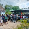 Nelayan Berakit Aksi Damai, Tuntut Kesepakatan Mediasi Sah Karena Pelaku Ngaku Bersalah