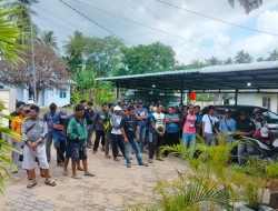 Nelayan Berakit Aksi Damai, Tuntut Kesepakatan Mediasi Sah Karena Pelaku Ngaku Bersalah