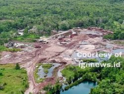 Ada Aktivitas Tambang Pasir Di Tanjung Arang Desa Kuala Sempang Seri Kuala Lobam