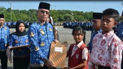 Upacara Hari Anak Nasional di Pasir Peti, Pemkab Anambas Dorong Perlindungan Hak Anak