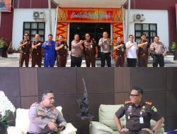 Ini Baru Mantab Sinergitas Terus Terjaga Kapolres Silaturahmi Ke Kejaksaan Negeri Natuna
