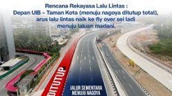 BP Batam Bongkar Beton Rusak dan Aspal Ulang Ruas Jalan Gajah Mada Batam