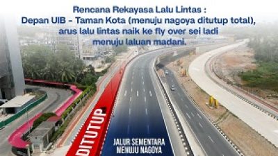 BP Batam Bongkar Beton Rusak dan Aspal Ulang Ruas Jalan Gajah Mada Batam