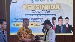 UMRAH Tuan Rumah Pembukaan PEKSIMIDA Kepri 2026, Rektor Ajak Mahasiswa Tunjukkan Karya Terbaik dan Junjung Sportivitas