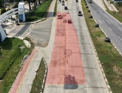Jamin Kenyamanan Pengendara, BP Batam Lakukan Rekonstruksi Jalan Gajah Mada