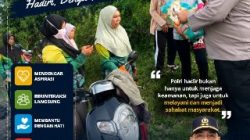 Kapolres Natuna AKBP Novyan Menyapa sekaligus Berikan Tali Asih Untuk Para Petugas Kebersihan