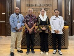 Bupati Cen Sui Lan Berusaha Usulkan Sarana Aquatik Pendukung POPDA XI Kepri 2028, Ke Kemenpora