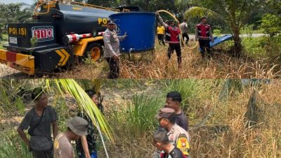 Terimakasih Bapak Kapolres Atas Penyaluran Air Bersih Untuk Warga Terdampak Kekeringan