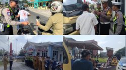 Satlantas Bersama Samsat, Jasa Raharja Dan BPKAD Natuna Sosialisasikan Kelengkapan Surat Kendaraan