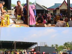 Bantu Ringankan Beban Masyarakat, Kapolres Natuna Gelar Gerakan Pangan Murah