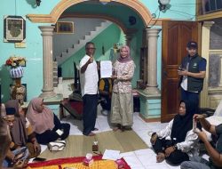 Sri Wahyuningsih Ketua RT 001 RW 001 Tanjunguban Selatan Ditetapkan Secara Aklamasi