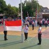 Suasana Khidmat Dan Meriah Upacara HUT Kemerdekaan RI Di Perumahan Taman Surya Indah Desa Teluksasah