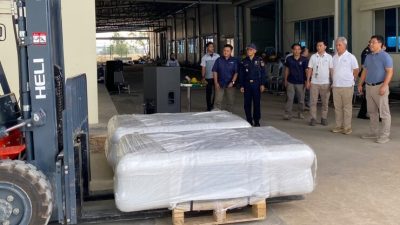 PT Shelltec Hydraulic Indonesia Ekspor Perdana Accumulator Shell Dari Bintan Ke Jerman