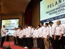 PWI Kepri Resmi Dilantik, Bawa Spirit “DNA Pejuang”