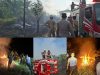 Kurang Lebih 16 Hektare Lahan terbakar Di Dua Lokasi berhasil Dipadamkan Tim Gabungan