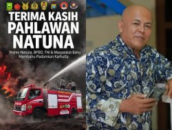 Ucapan Terimakasih Terus Mengalir Bagi Para Petugas Penanganan Karhutla