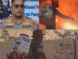 Knapsack Power Sprayer Terbukti Bisa Meminimalisir Dan Mengendalikan Karhutla